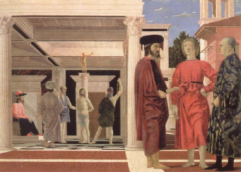 Piero della Francesca The Flagellation fo Christ Spain oil painting art